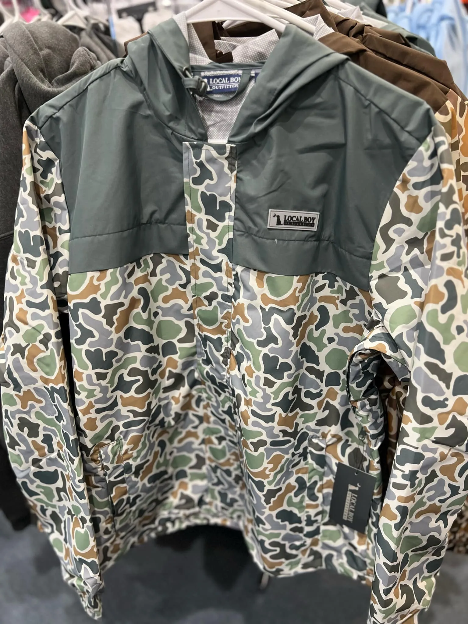 Local Boy Rain Jacket, Localflage/BLUFF