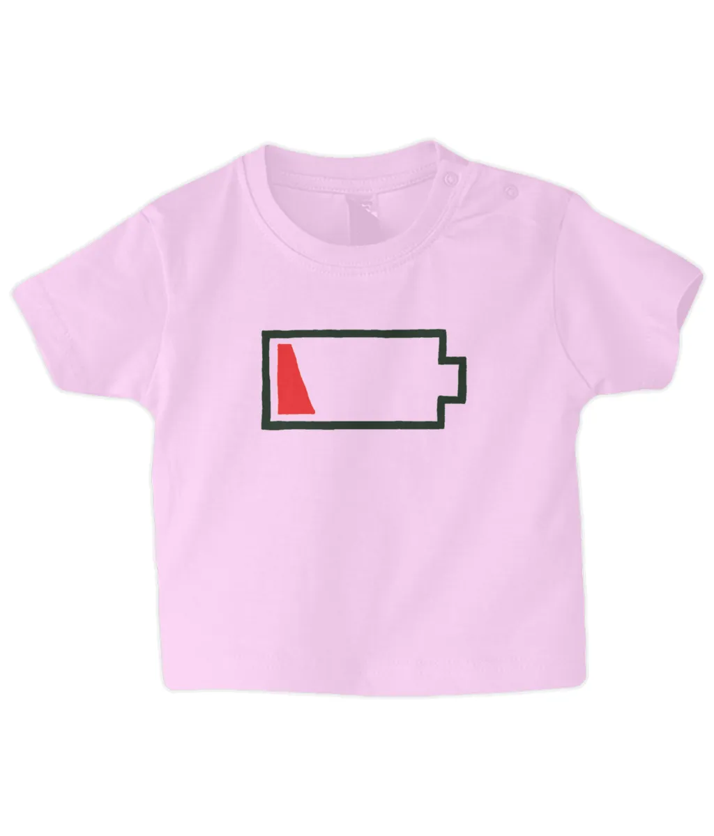 Low Battery Baby T Shirt