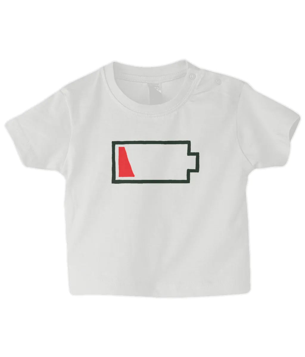Low Battery Baby T Shirt