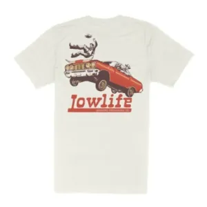 Lowlife Tee Vintage Tee in White