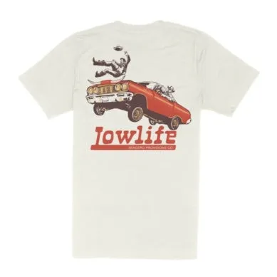 Lowlife Tee Vintage Tee in White