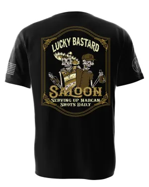 Lucky Bastard Saloon Tee