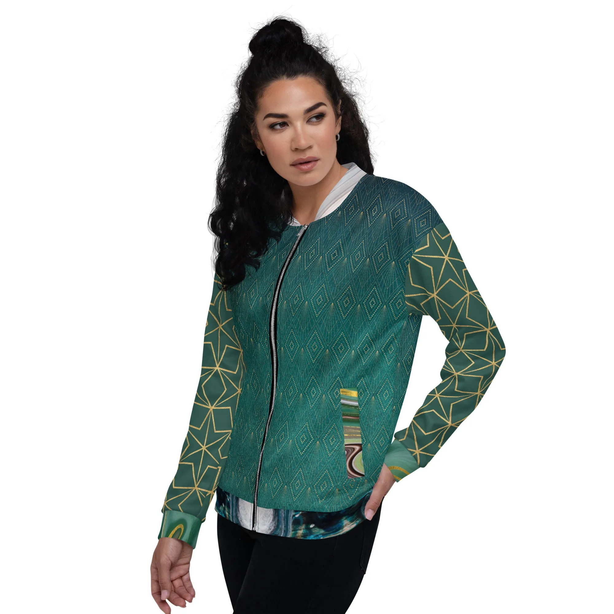 Lucky Jade Bomber Jacket