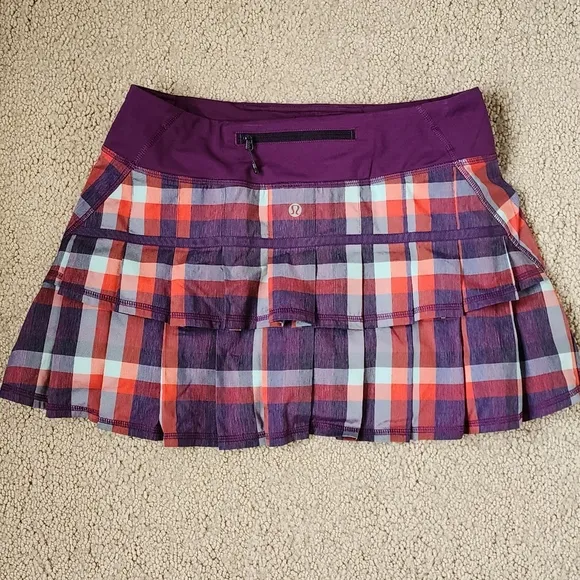Lululemon Run Pace Setter tennis Skirt *2-way Stretch