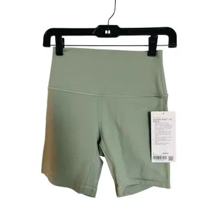 Lululemon Women’s Align HR Shorts 6” Size 6 Palm Court Green PLMC New w/tag