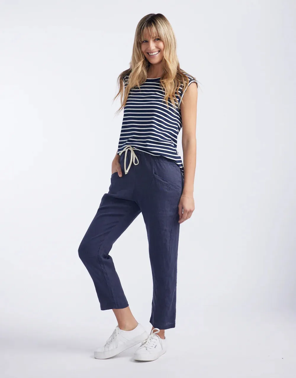 Luxe Pants - Navy