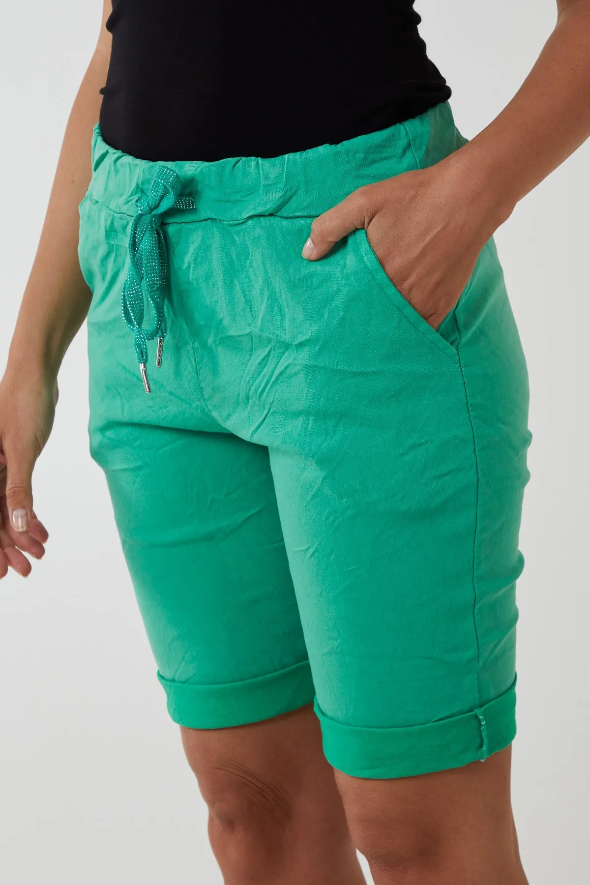 Magic Plain Drawstring Shorts XL-XXL