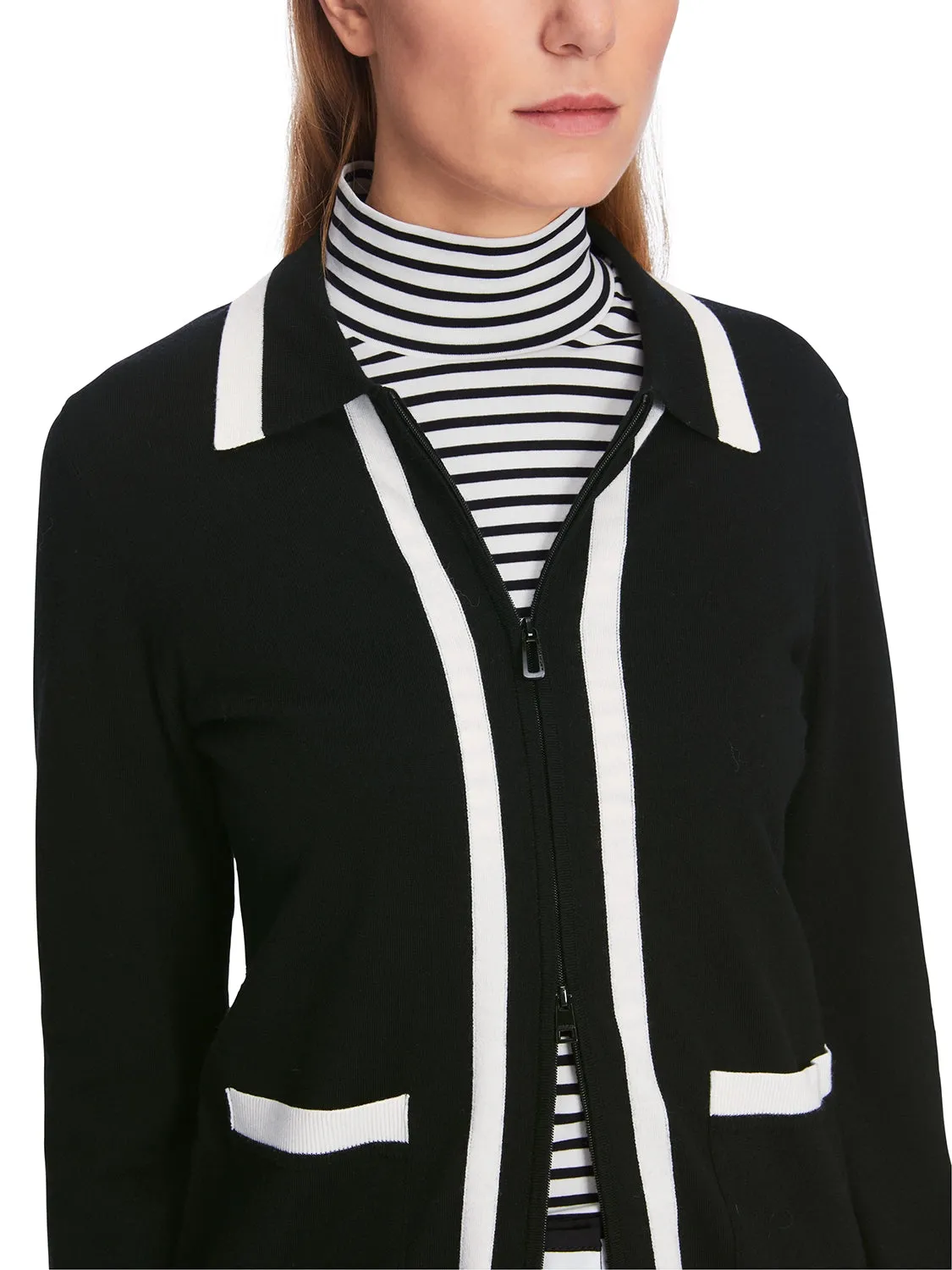 MarcCain Cardigan with zip  XS 39.18 M81