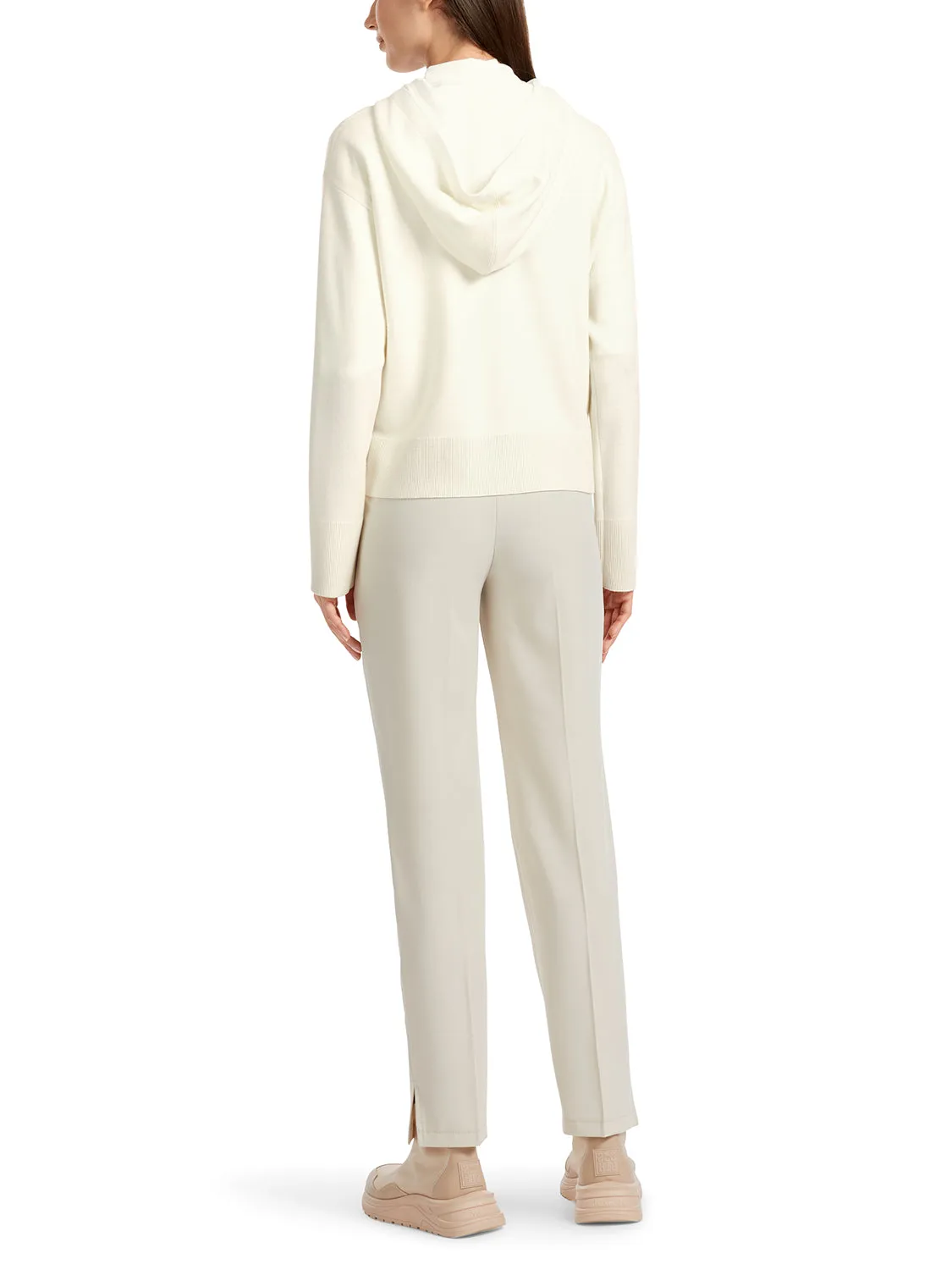 MarcCain Double-faced hooded jacket VS 39.07 M60