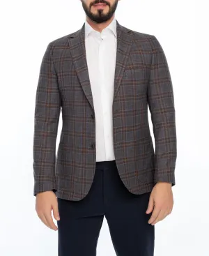 MARION REGULAR FIT PLAID SPORT COAT