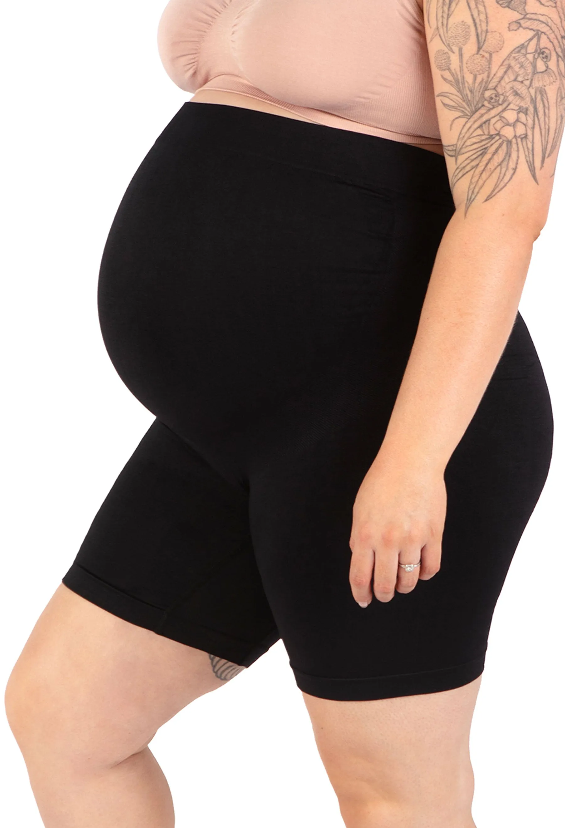 Maternity Shorts with Tummy Support