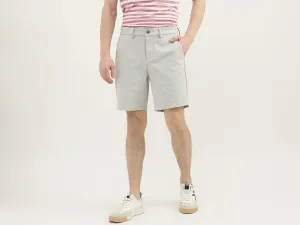 Men Textured Slim Fit Shorts