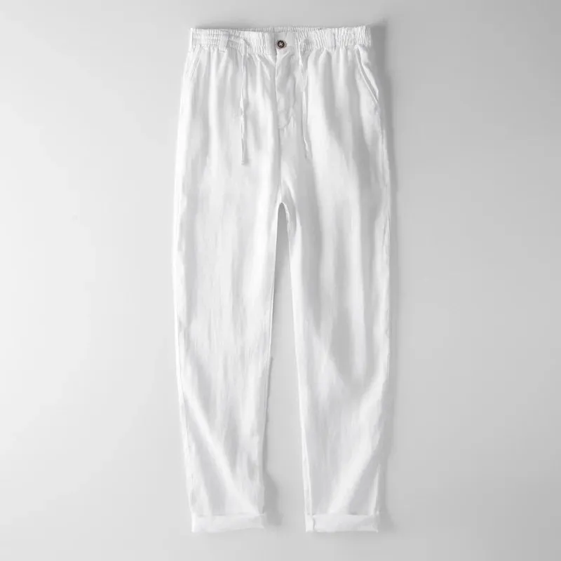 Men's Italian Pure Linen Pants