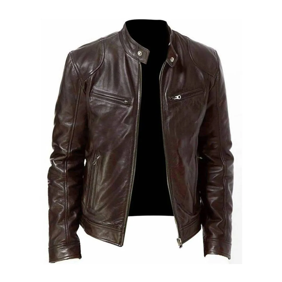 Men's Leather Jacket – Stylish Design, Durable Quality, Perfect for Any Occasion