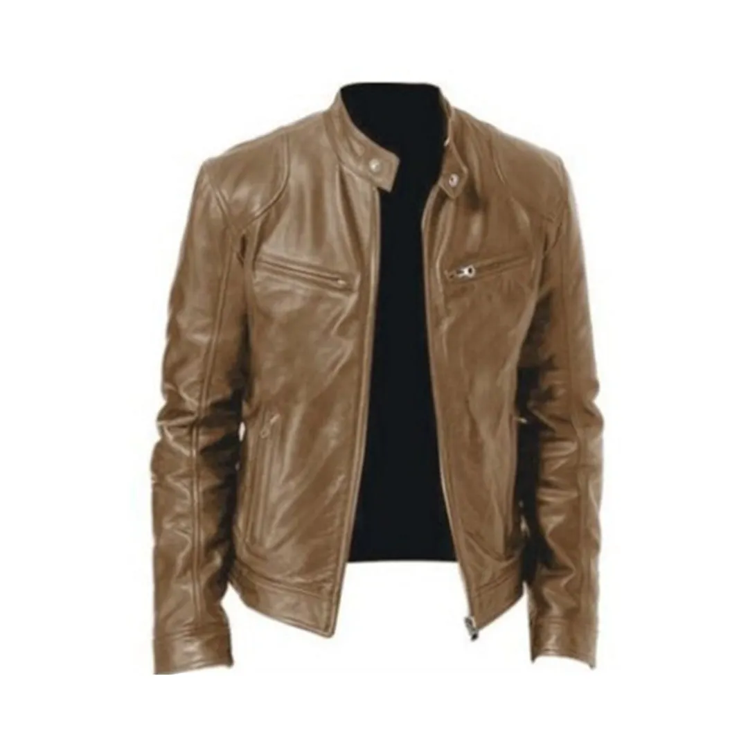 Men's Leather Jacket – Stylish Design, Durable Quality, Perfect for Any Occasion