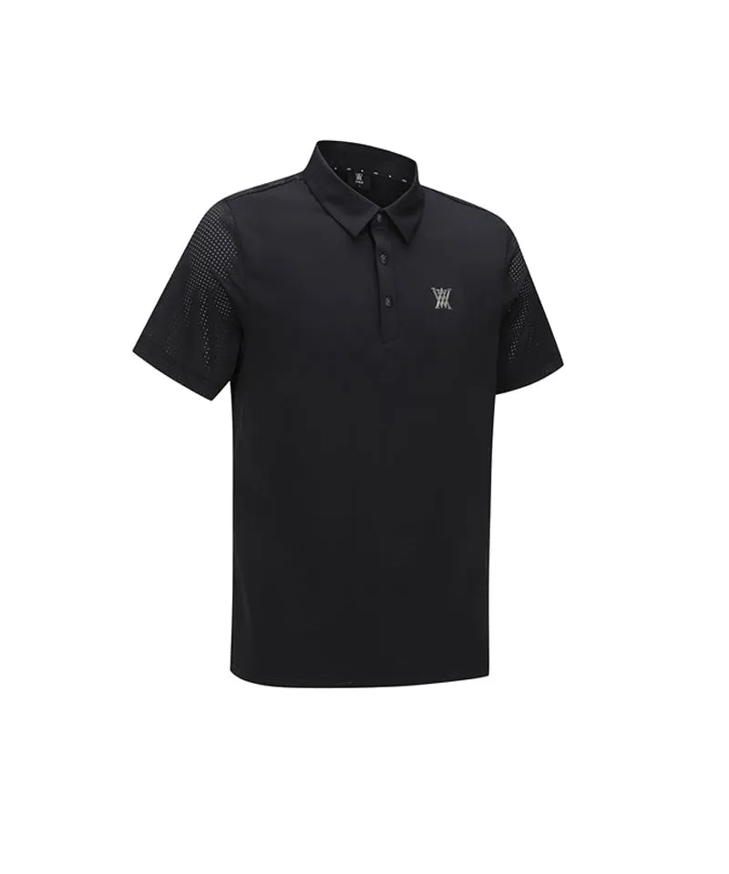 Men's Signature Logo Short T-Shirt - Black