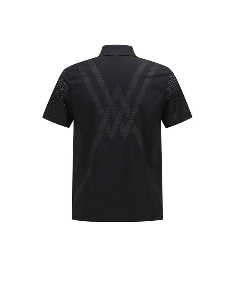 Men's Signature Logo Short T-Shirt - Black