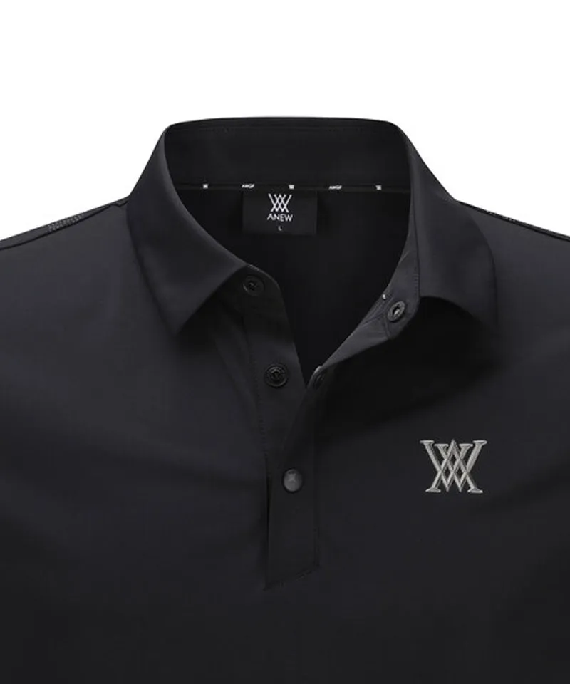 Men's Signature Logo Short T-Shirt - Black