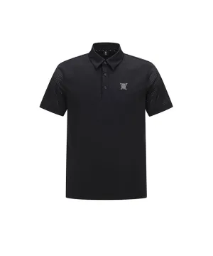 Men's Signature Logo Short T-Shirt - Black