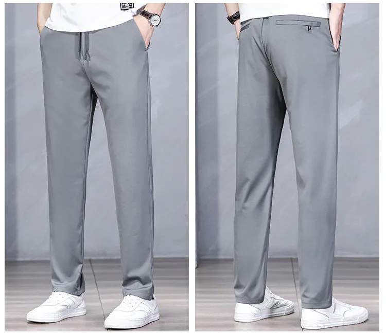 Men's Versatile Stretch Professional Pants | Modern Comfort Business Trousers