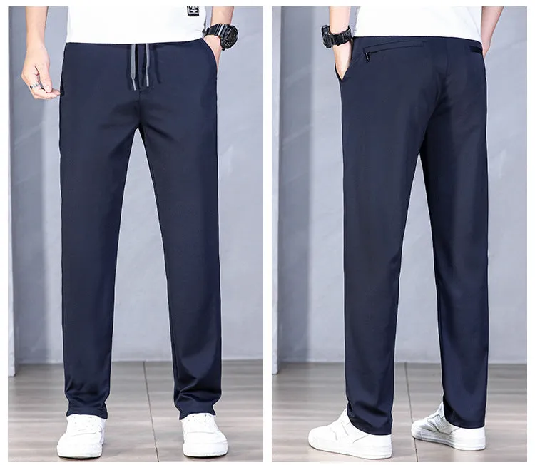 Men's Versatile Stretch Professional Pants | Modern Comfort Business Trousers