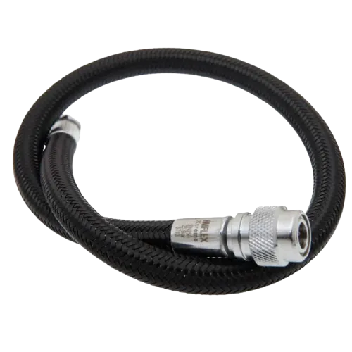 MIFLEX XTREME LP INFLATOR/BCD HOSE - Black