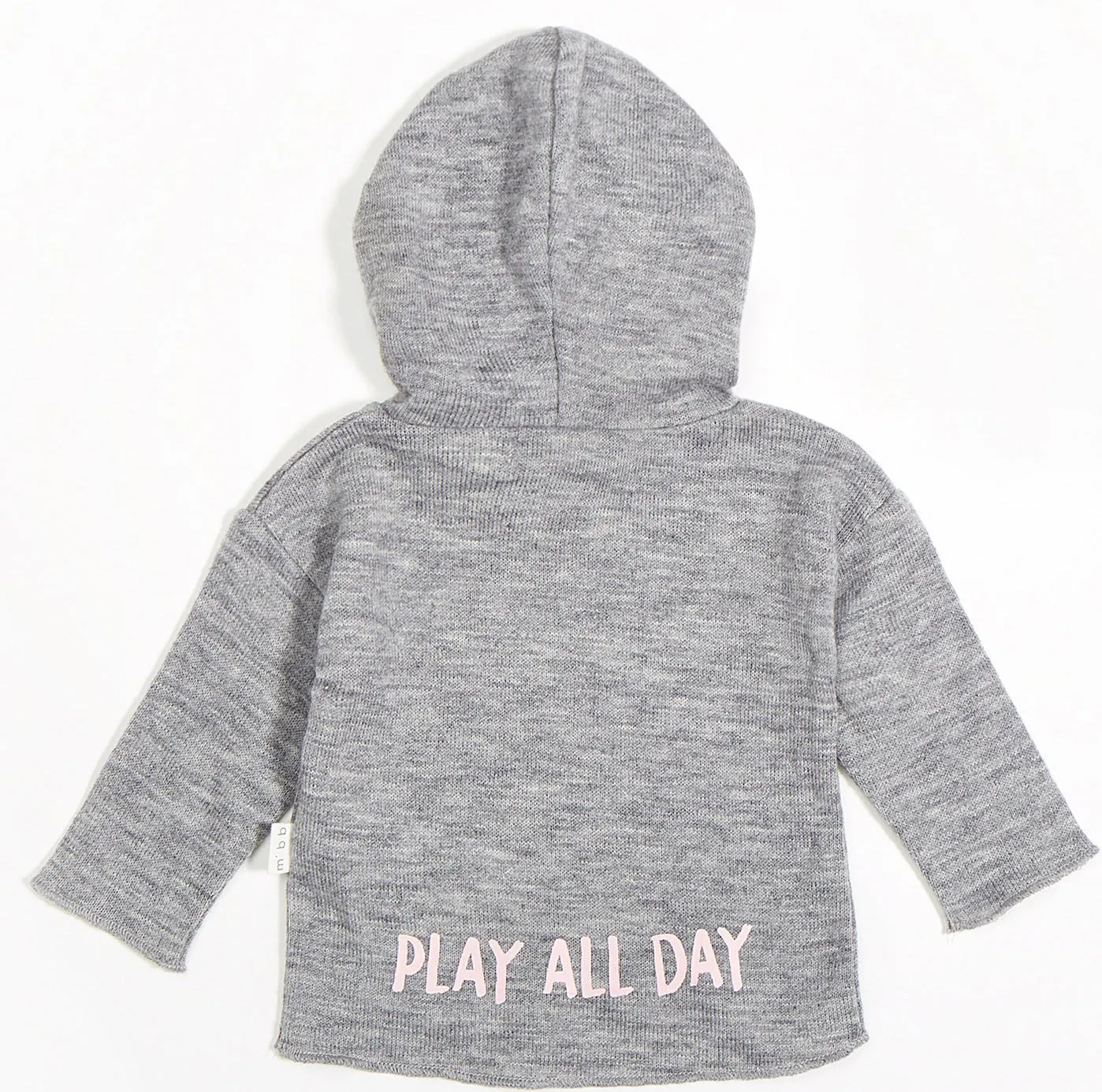 Miles Baby Hopscotch Hoodie-Pink