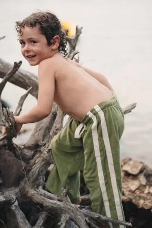 Mini Terry Pant Olive