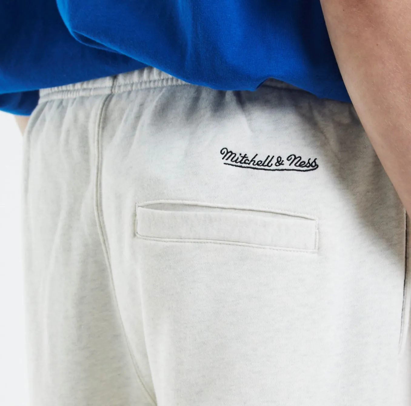 Mitchell & Ness NBA New York Knick White Sweat Pants Size Large