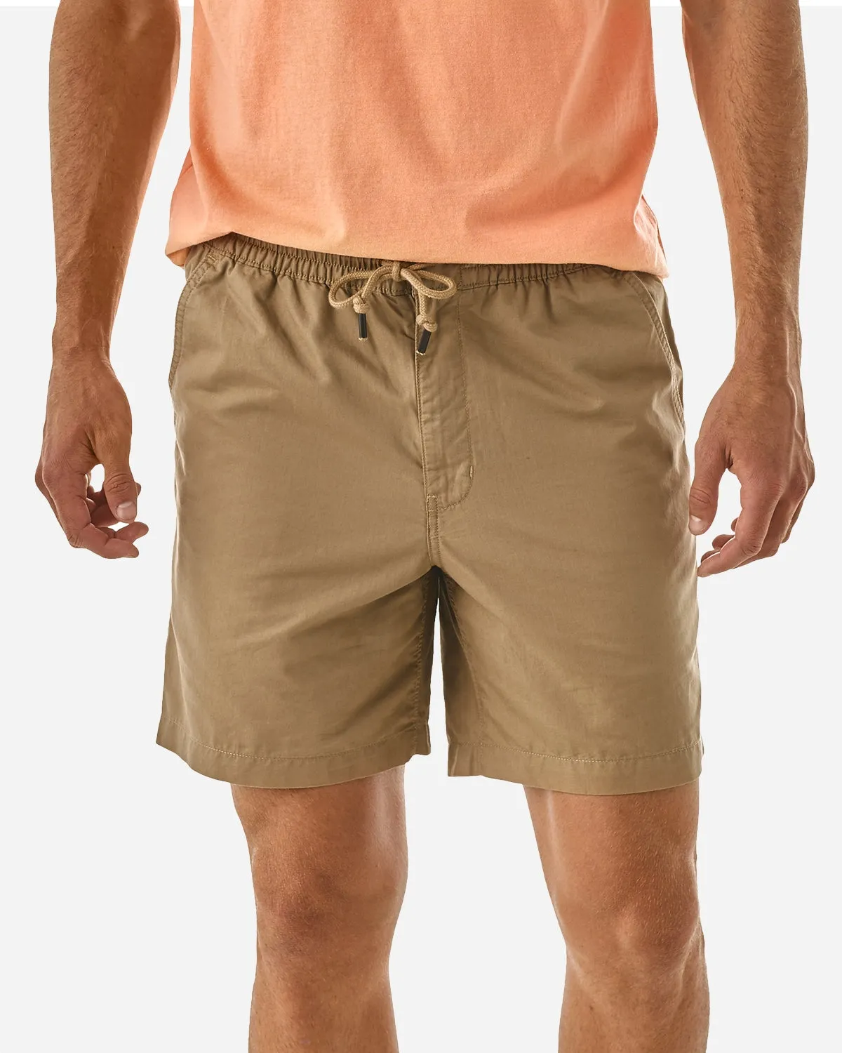 M's LW All-Wear Hemp Volley Shorts - Mojave Khaki