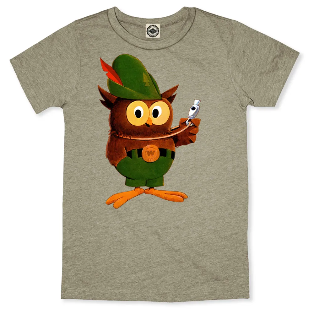 Multicolor Woodsy Owl Kid's Tee