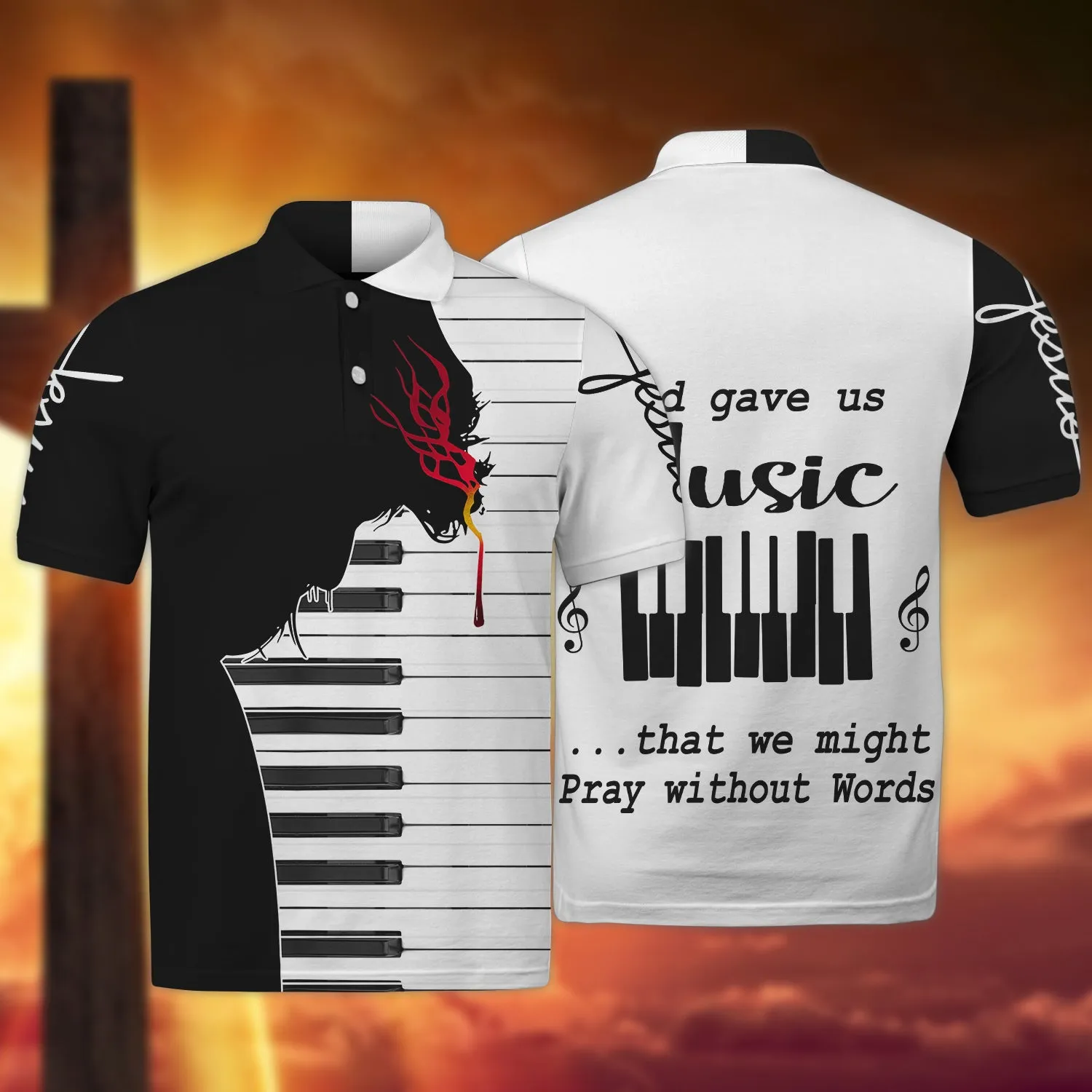 Music - Piano - 3D Full Print