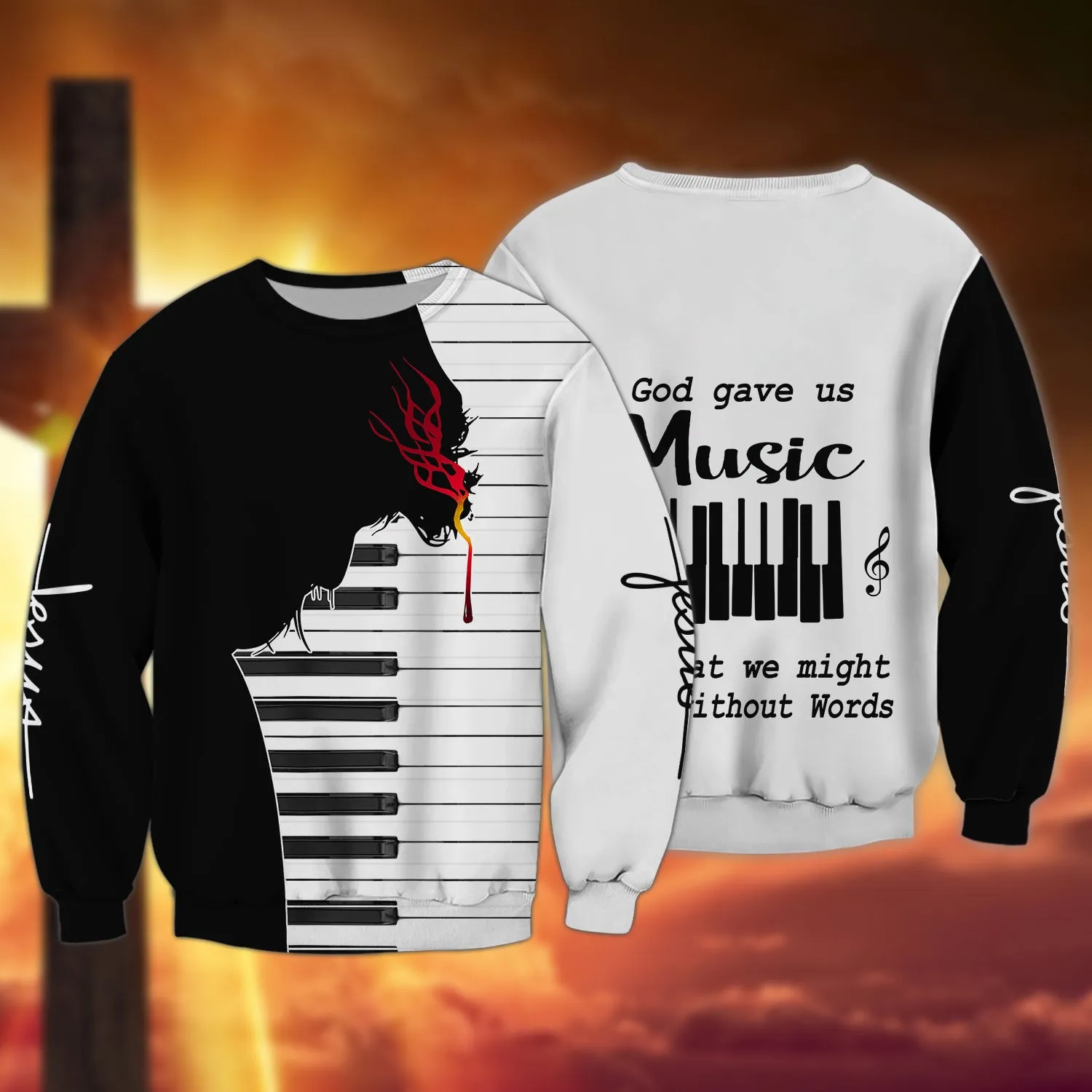 Music - Piano - 3D Full Print