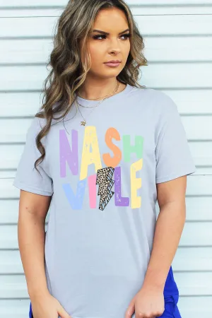 Nashville Bolt Pastel Unisex Blend Tee