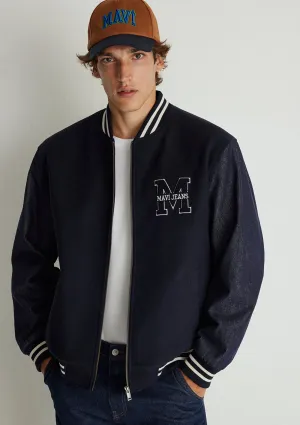 Navy Bomber Jacket