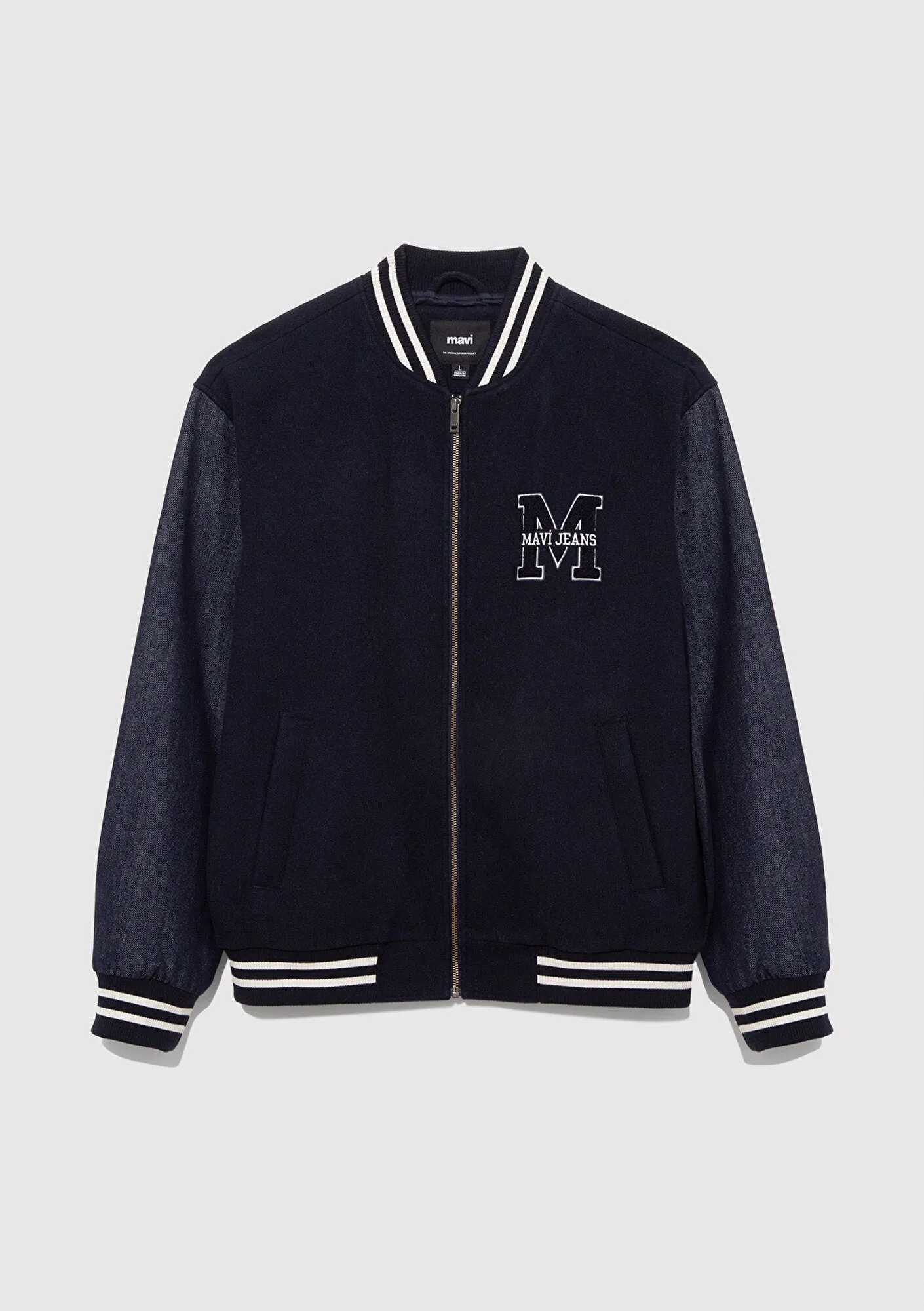 Navy Bomber Jacket