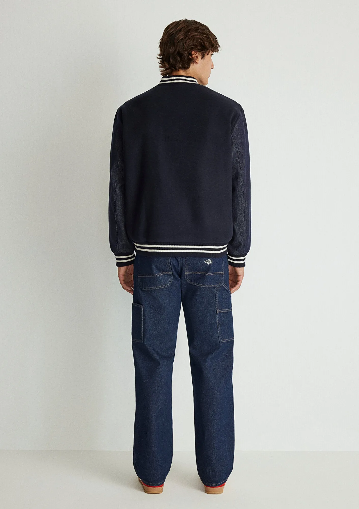 Navy Bomber Jacket
