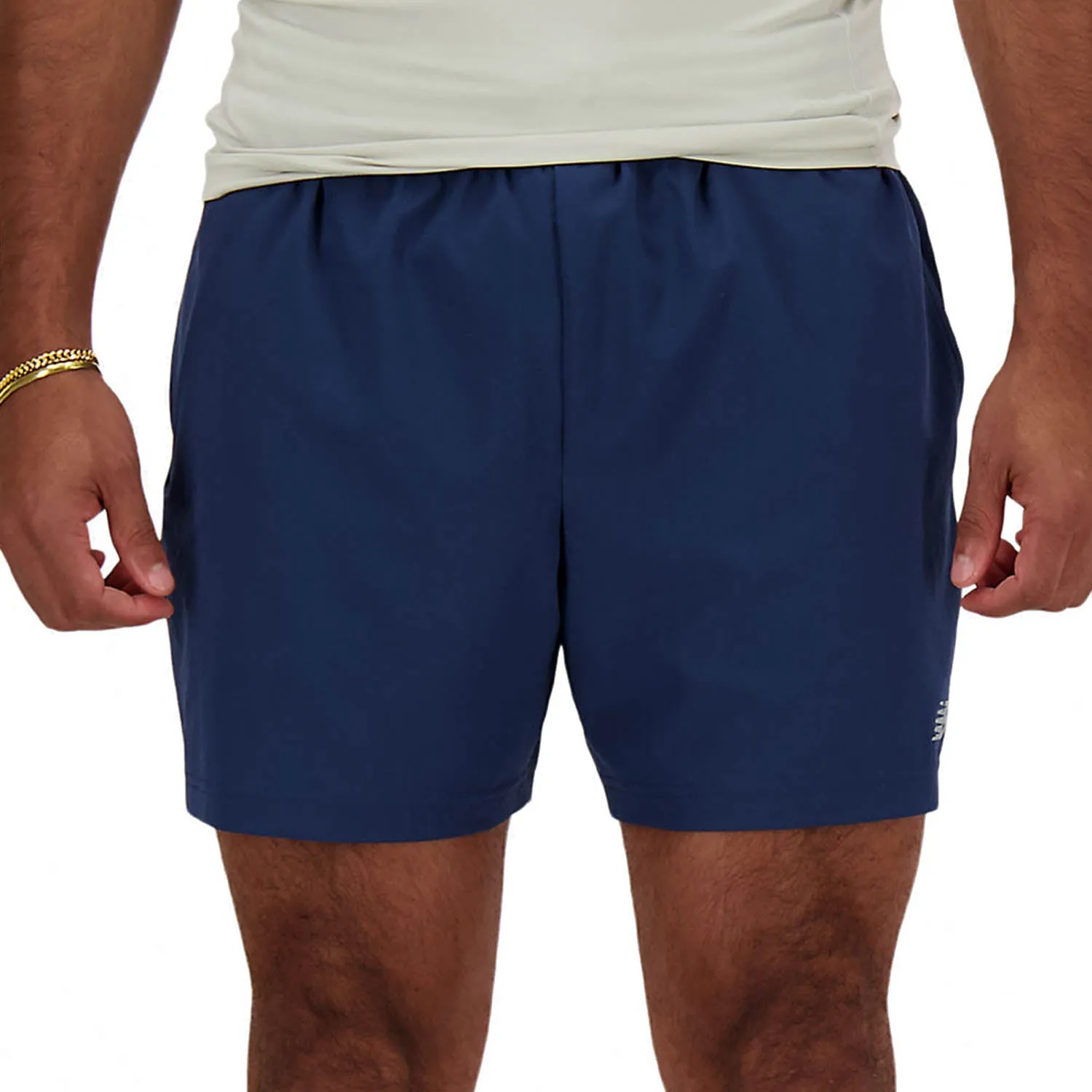 New Balance SE Short 5 Inch (Mens) - NB Navy