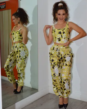 No Clue About it Pants Set