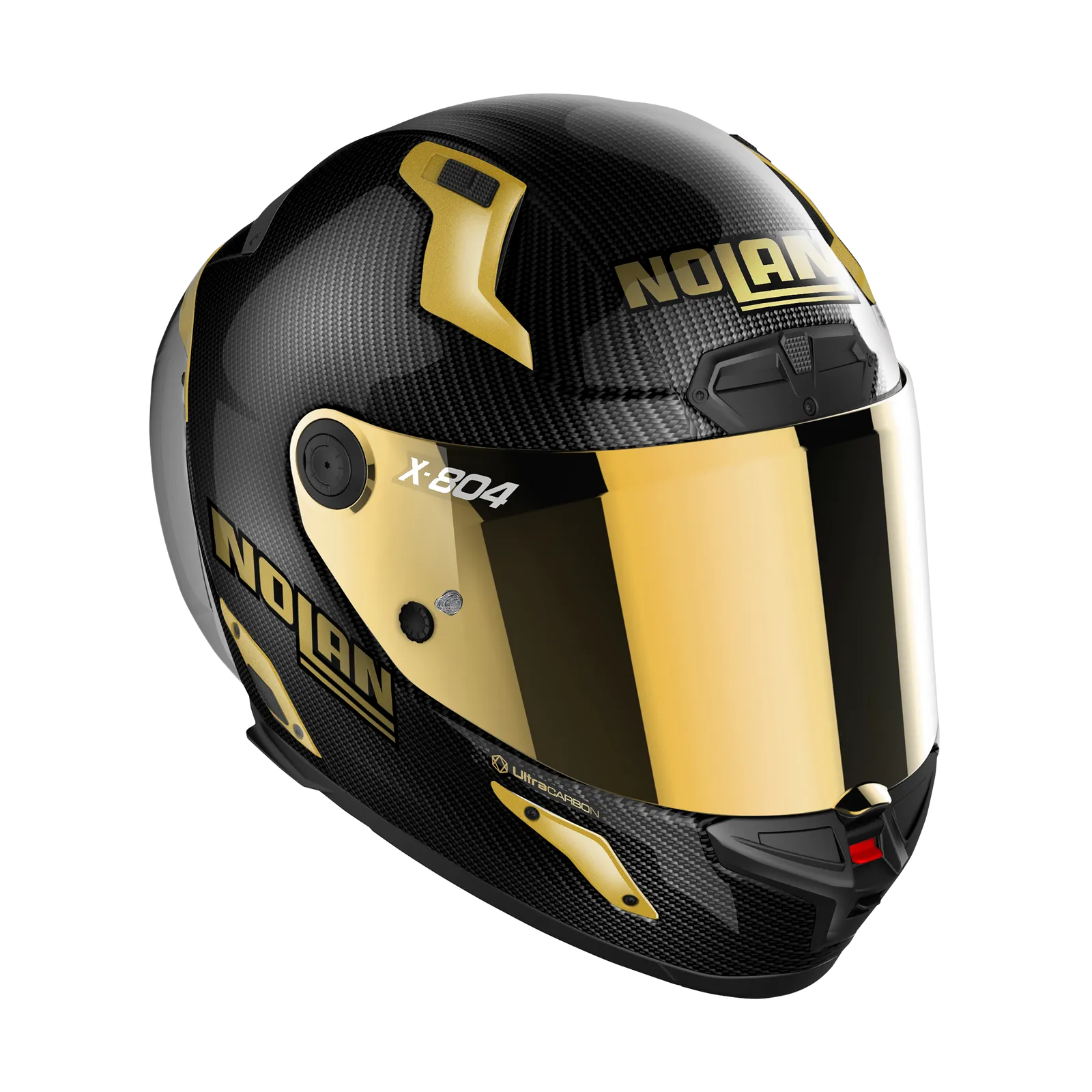 Nolan - X-804 RS Carbon/Gold Helmet