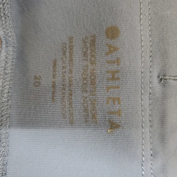 NWT Athleta light blue shorts size 20