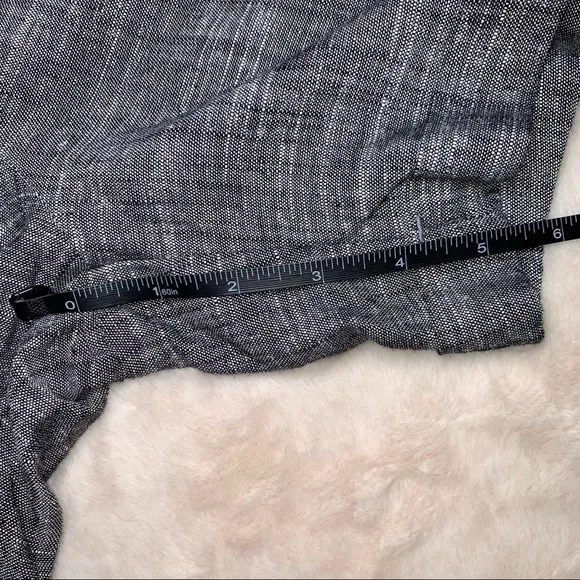 NWT Royalty for Me Grey Linen Shorts