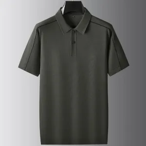 Obsidian Phoenix Luxury Wool Short Sleeve Pullover Sweater