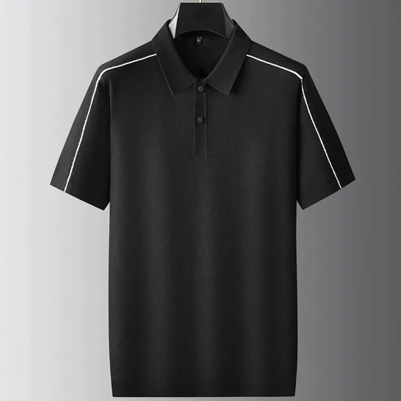 Obsidian Phoenix Luxury Wool Short Sleeve Pullover Sweater