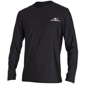 Oneill Reactor UV LS Rash Vest Mens - Black