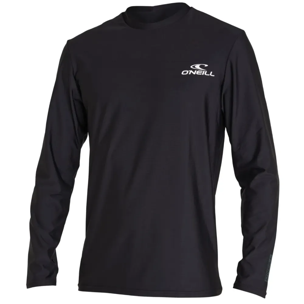 Oneill Reactor UV LS Rash Vest Mens - Black