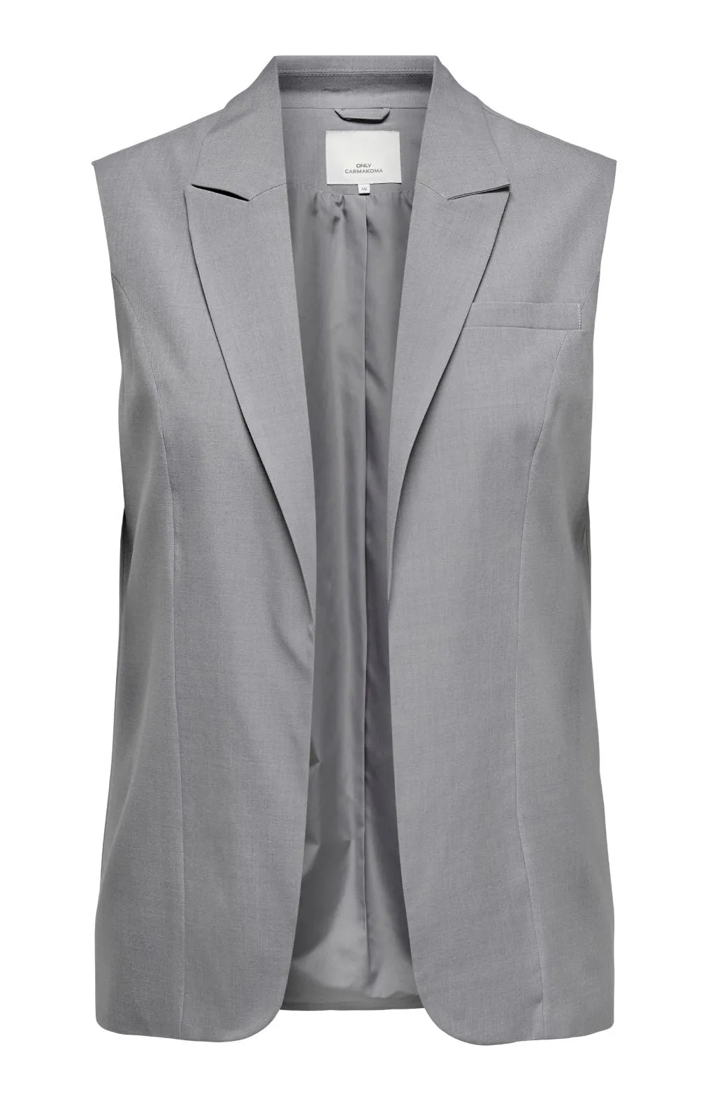 Only Carmakoma Marine Waistcoat in Grey