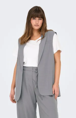 Only Carmakoma Marine Waistcoat in Grey