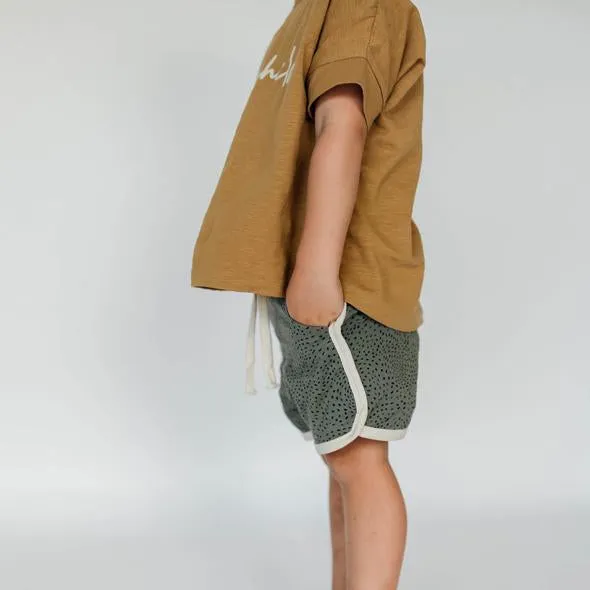 Organic Dappled Shorts