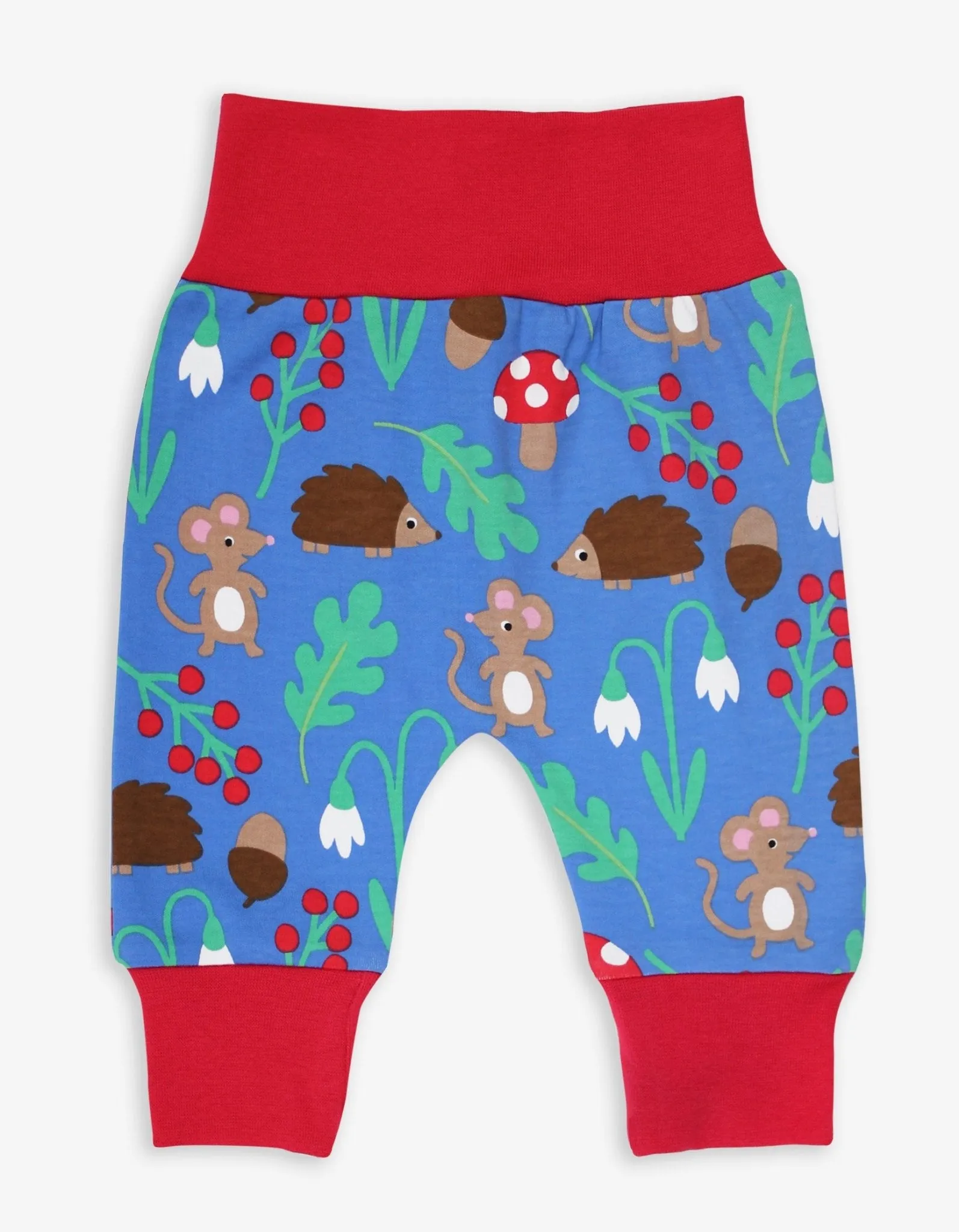 Organic Woodland Print Yoga Pants